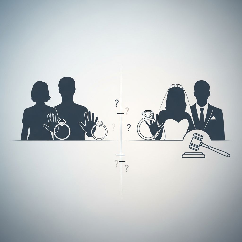 Understand the critical distinctions between civil unions and marriage, from federal recognition to rights and dissolution processes.
