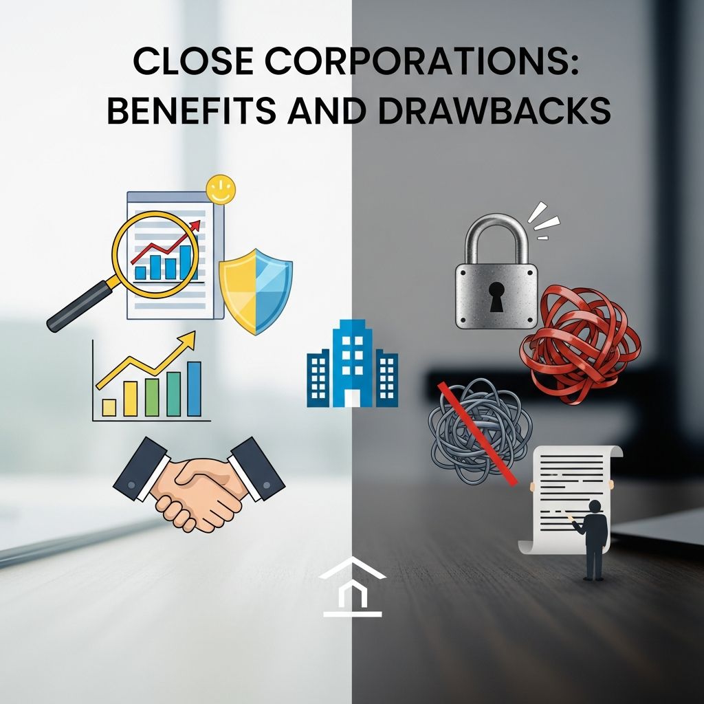 Discover the key advantages and potential pitfalls of close corporations for small business owners seeking flexibility and control.