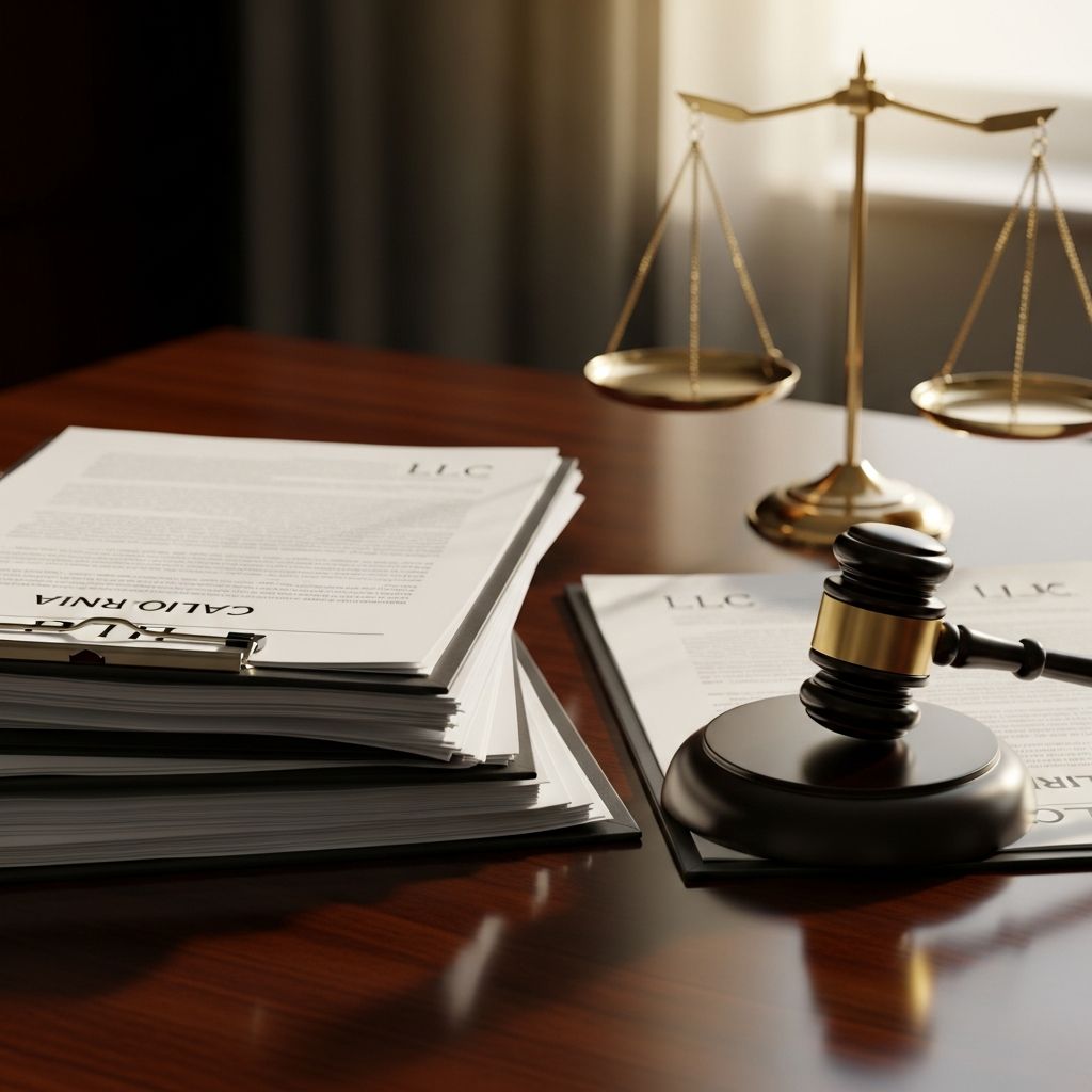 Master the step-by-step process to legally dissolve your California LLC, from member votes to final filings and tax clearance.