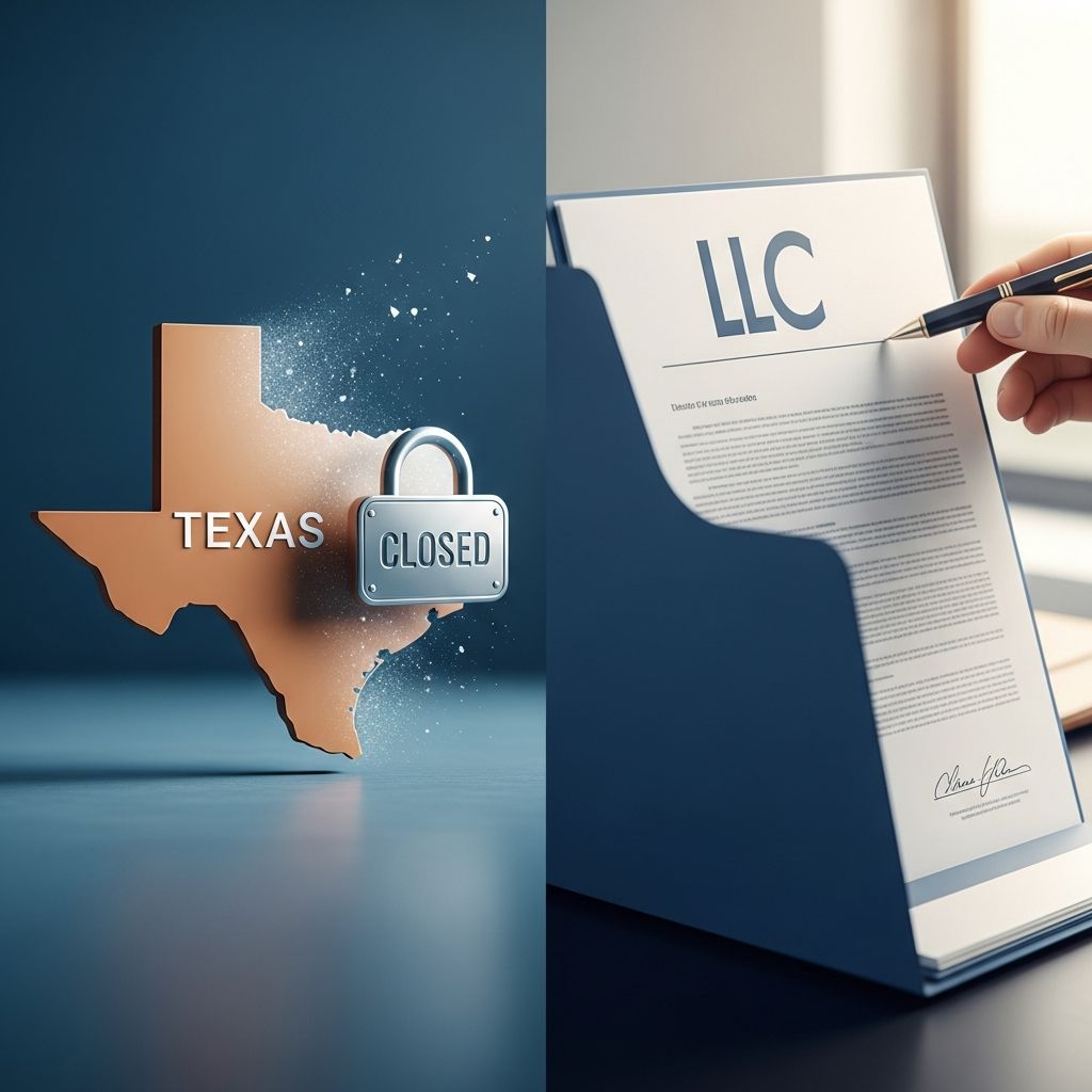 Master the step-by-step process to legally dissolve your Texas LLC, from member votes to final filings and tax clearances.