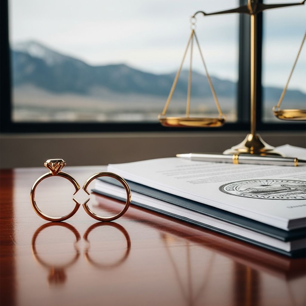 Navigate Colorado's divorce process with clarity: eligibility, filing steps, property division, and custody considerations.