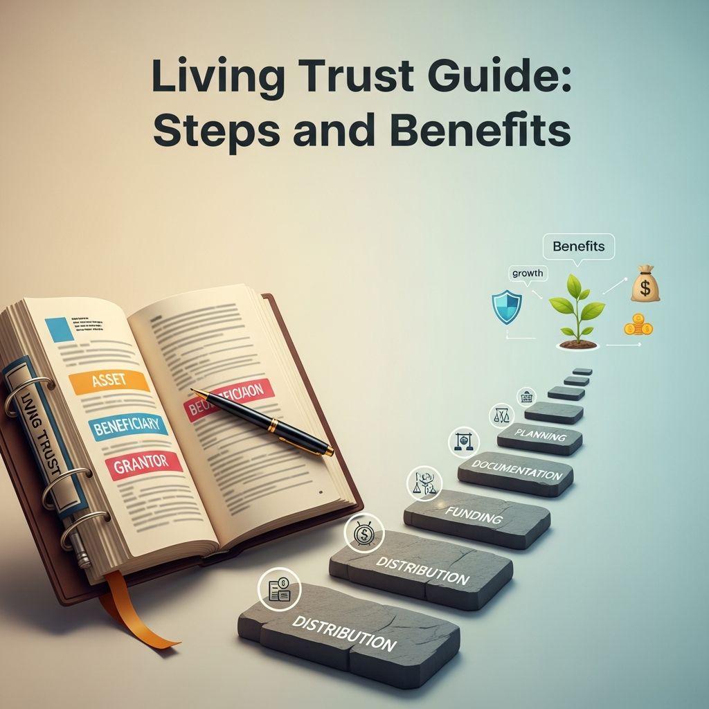 Living Trust: 5 Steps To Create One And Key Benefits Master the process of establishing a living trust to protect your assets, avoid probate, and ensure your legacy endures seamlessly for loved ones.