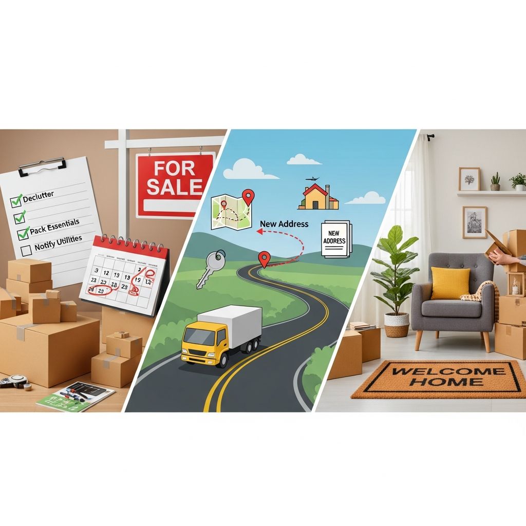 Master your next move with our detailed timeline, expert tips on movers, utilities, packing strategies, and post-move essentials for a seamless transition.