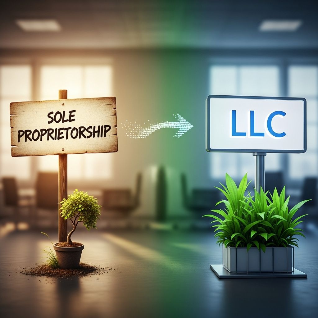 Convert Sole Proprietorship To LLC: 7-Step Checklist Unlock liability protection and growth potential by transforming your sole proprietorship into a robust LLC structure.