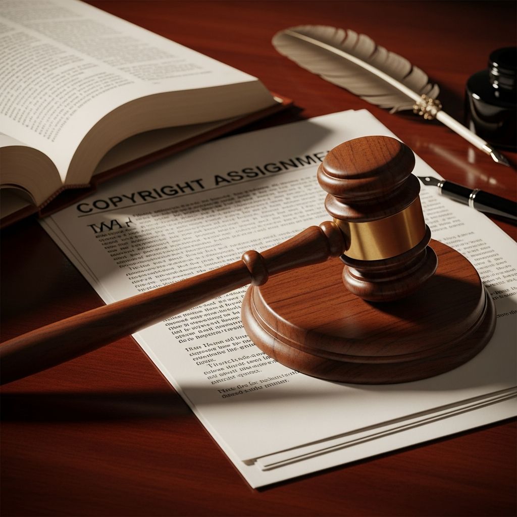 Master the legal process of transferring copyright ownership through assignments, licenses, and key agreements for creators and businesses.