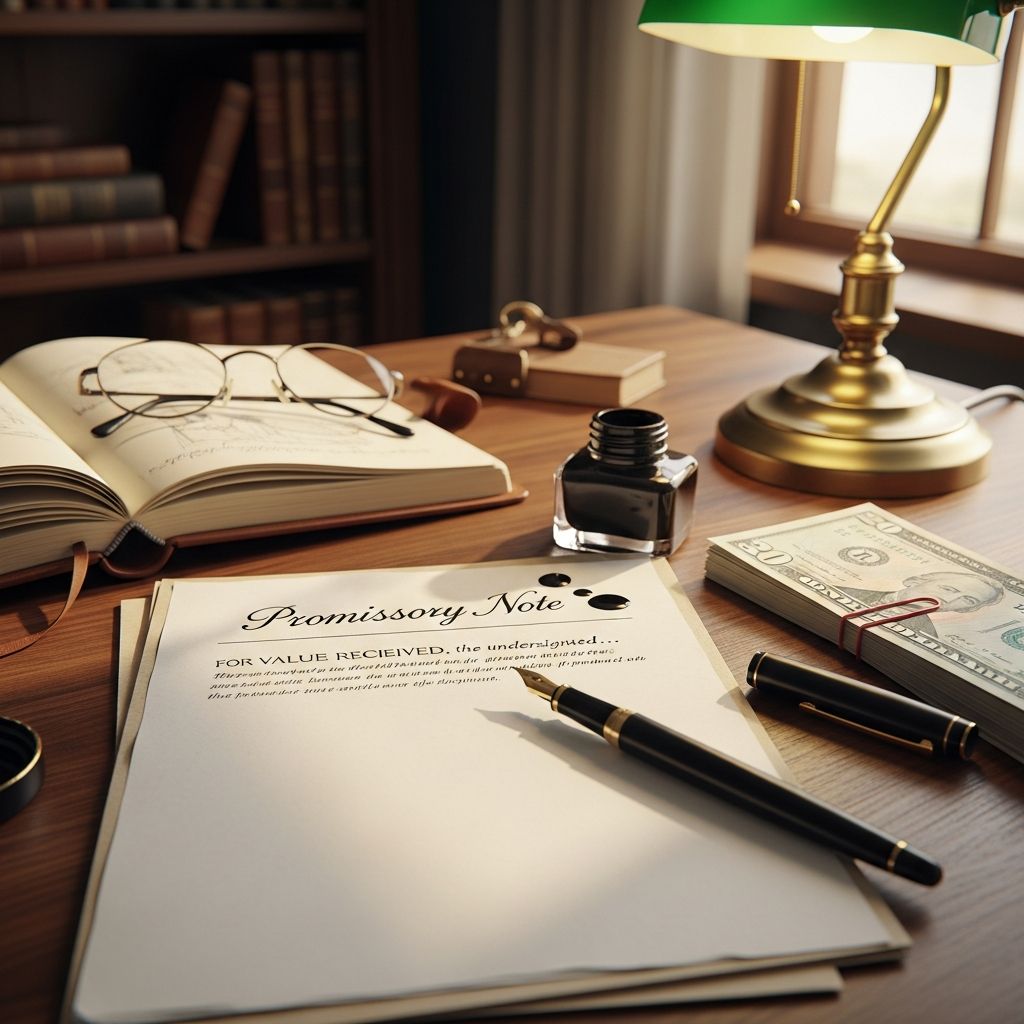 Master the art of creating enforceable promissory notes for personal and business loans with this step-by-step blueprint.