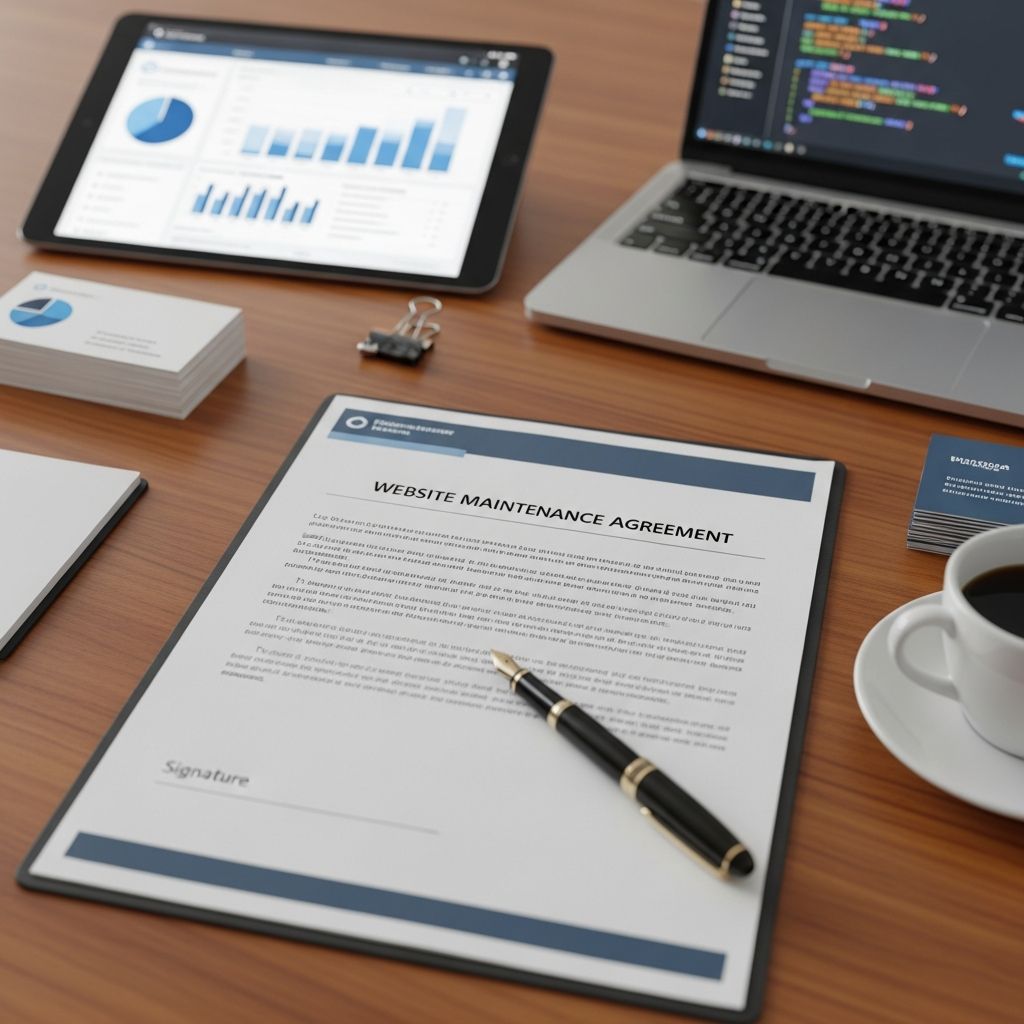 Essential guide to building robust website maintenance agreements that safeguard businesses and ensure seamless online operations.