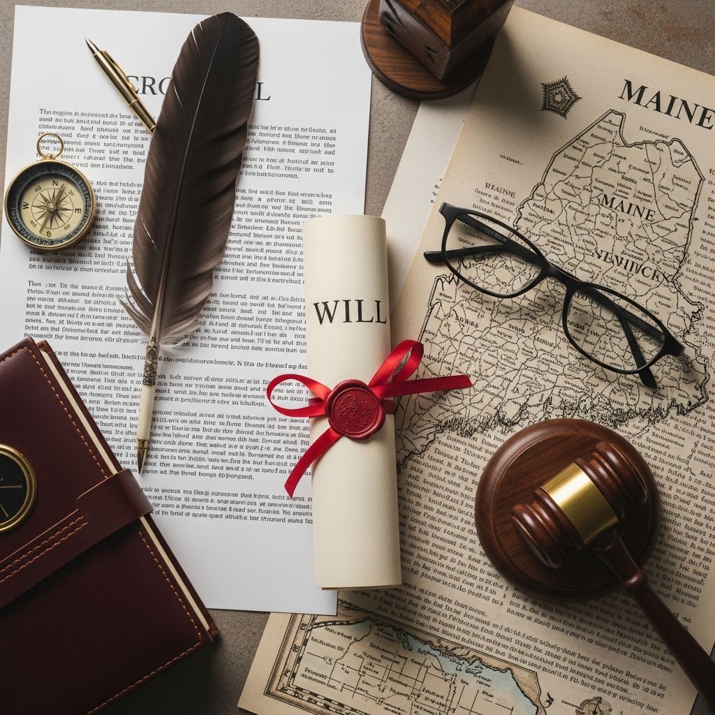 Learn how to draft, execute, and manage a legally binding will in Maine to secure your legacy and protect loved ones.