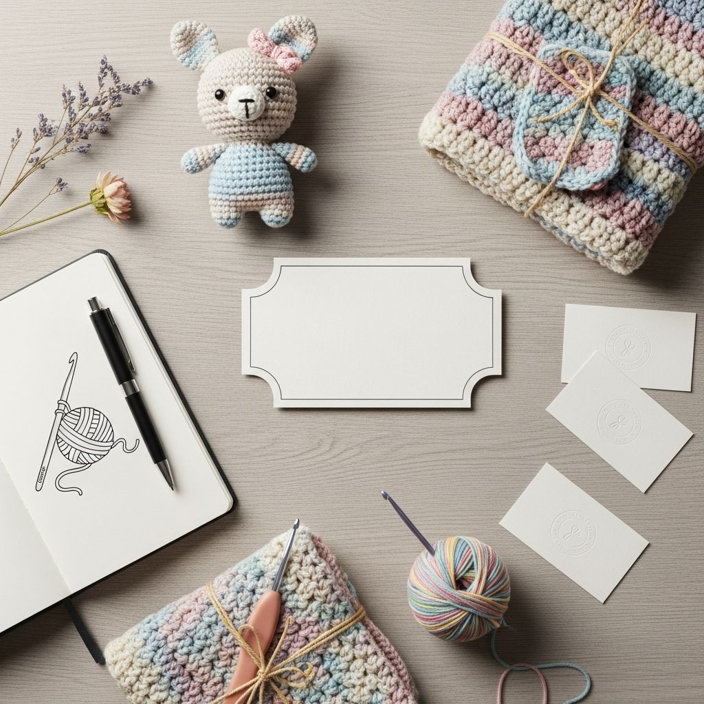 Master the art of naming your crochet business with legal compliance and branding strategies.