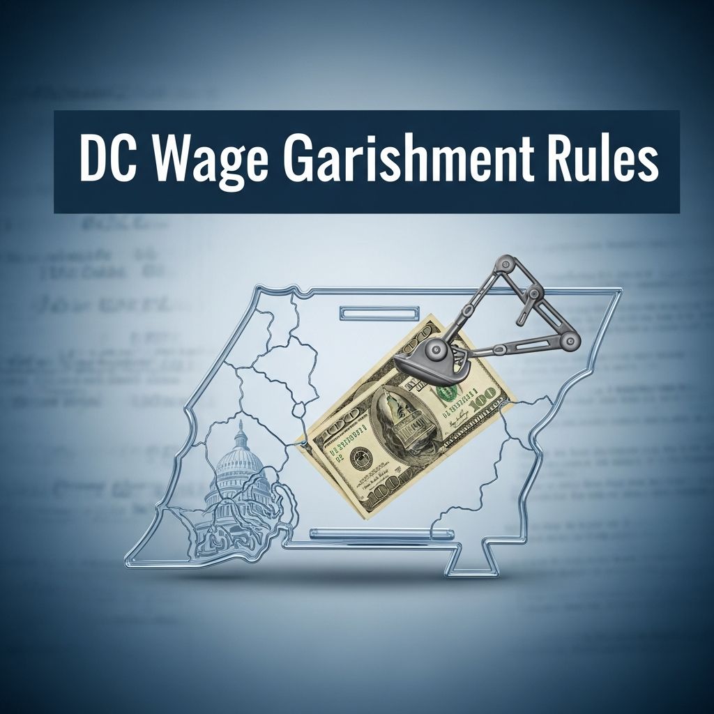 Understand District of Columbia limits on wage garnishment, exemptions, and creditor rights to safeguard your income.