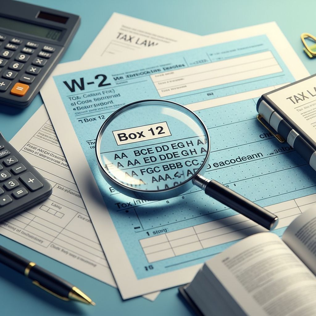Master the meanings behind W-2 Box 12 codes to ensure accurate tax filing and maximize your deductions effortlessly.