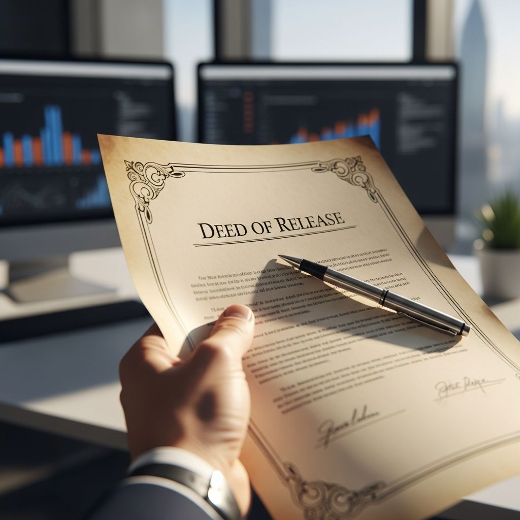 Master the deed of release: Clear property liens, settle disputes, and end obligations with this essential legal tool.