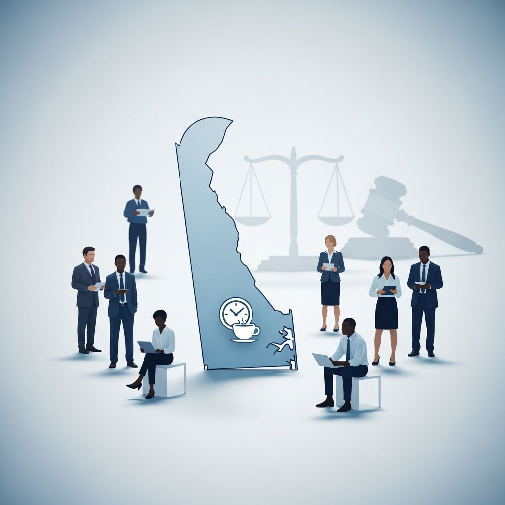 Know your rights: Delaware's comprehensive guide to meal breaks and workplace rest provisions.