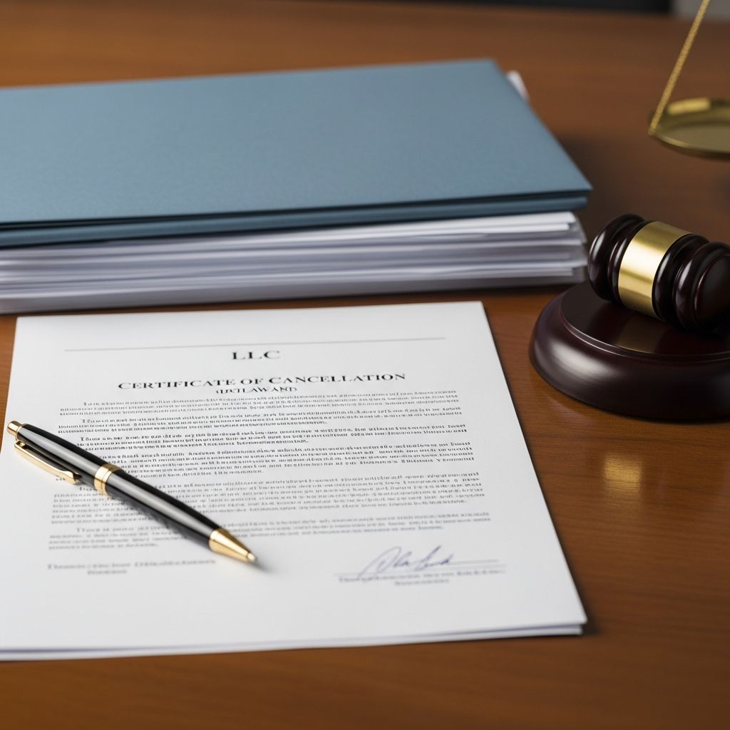 Master the complete process of dissolving your Delaware LLC with our comprehensive step-by-step guide.