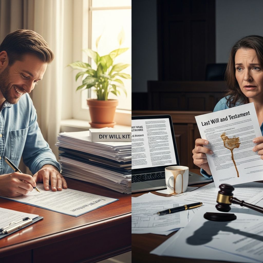 Discover the advantages of creating your own will and the serious pitfalls that could undermine your estate plans and family harmony.