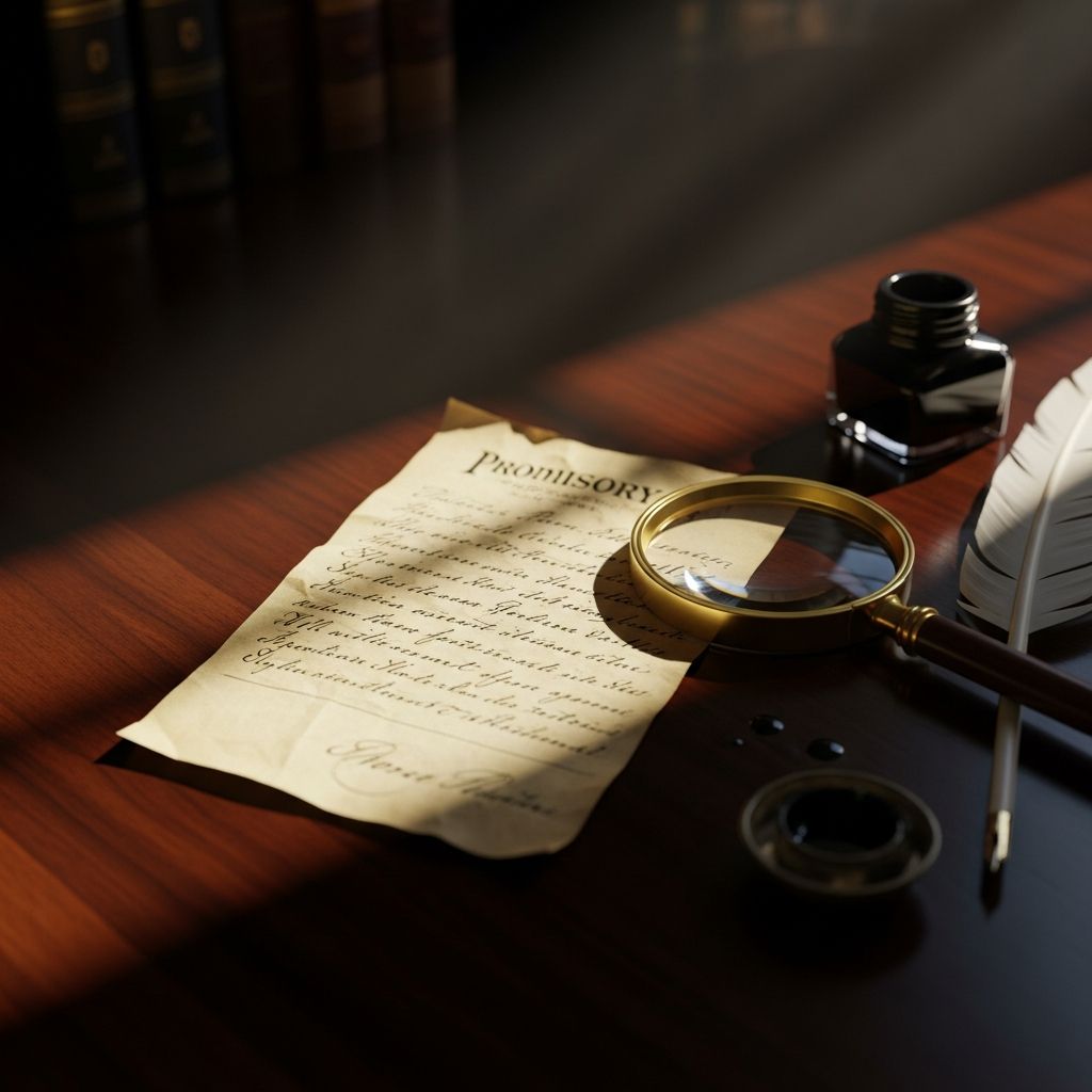 Discover proven strategies to enforce a missing promissory note and protect your financial rights effectively.