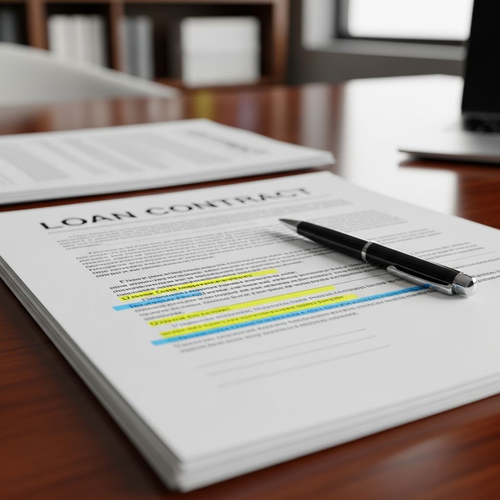 Master the critical components of loan contracts to safeguard your financial interests and ensure enforceable terms.
