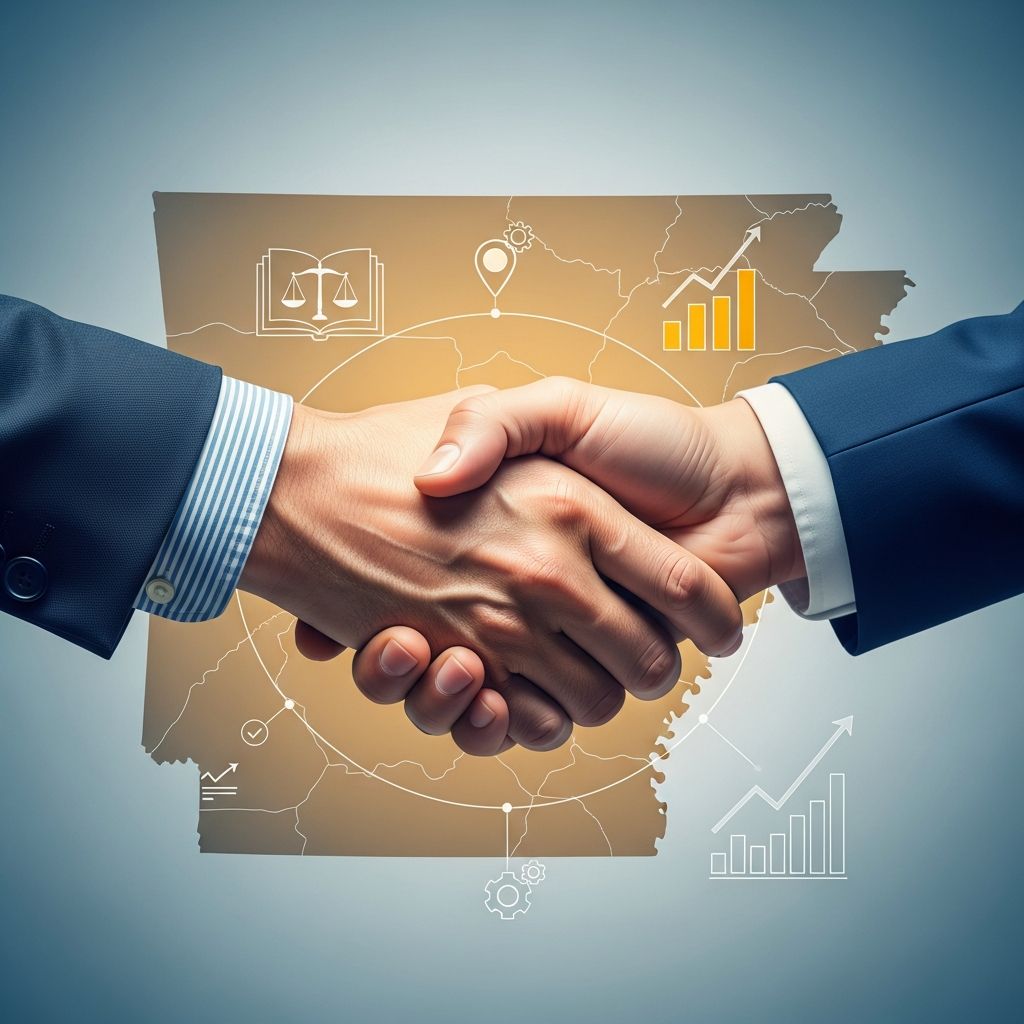 Complete guide to forming and structuring business partnerships in Arkansas with legal compliance steps.