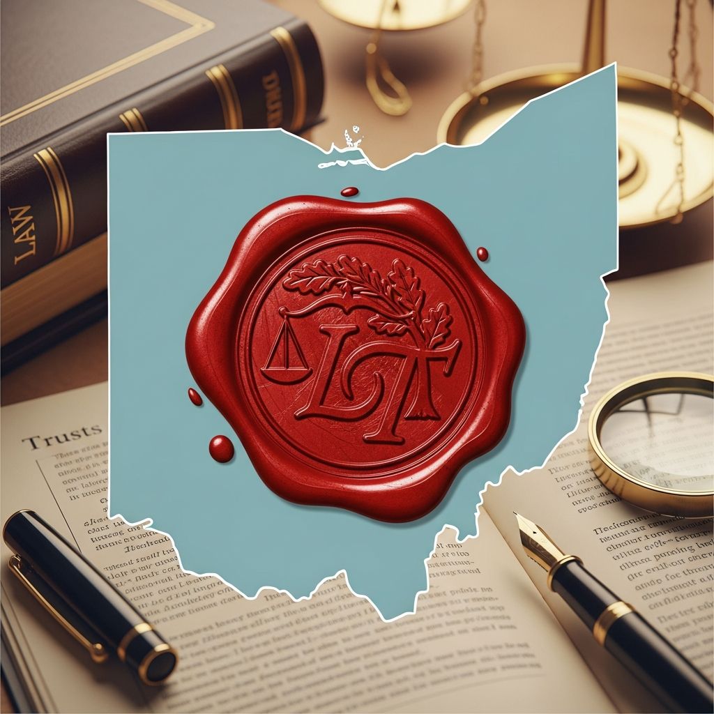Comprehensive guide to setting up a revocable living trust in Ohio for probate avoidance and asset protection.