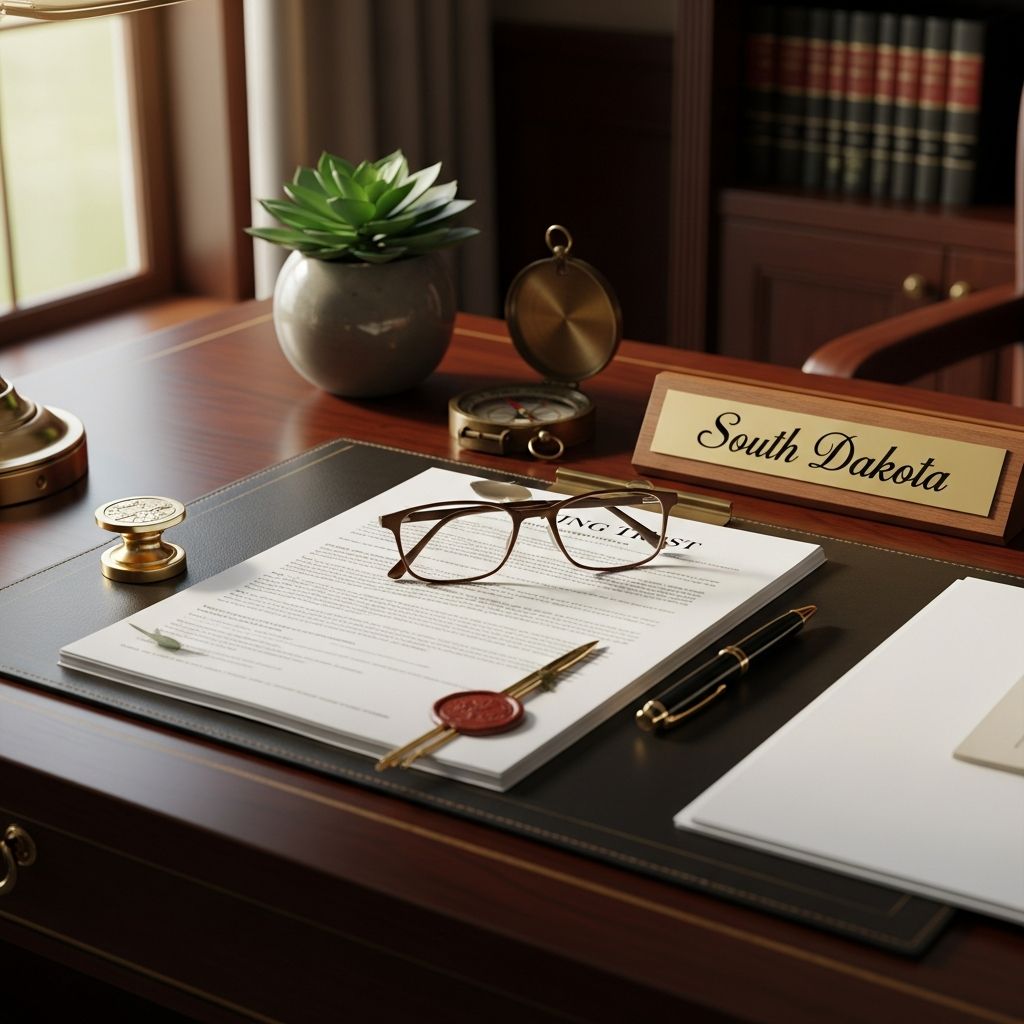 Establishing a Living Trust in South Dakota Comprehensive guide to forming a revocable living trust in South Dakota for seamless asset management and probate avoidance.