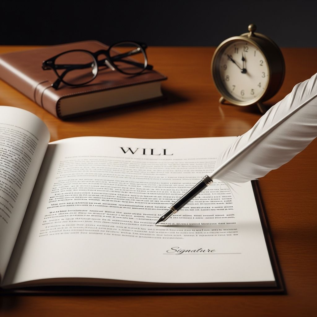 Understand the four primary will categories and select the right one for your estate planning needs.