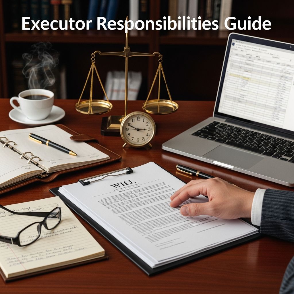 Comprehensive guide to the vital role of an executor in managing estates, settling debts, and honoring final wishes effectively.
