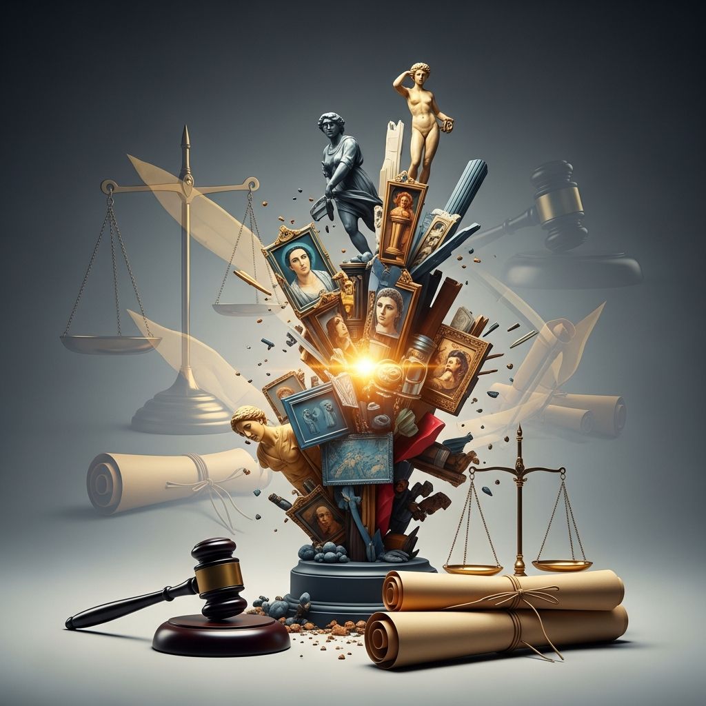 Exploring pivotal court rulings shaping fair use doctrine for artists and creators in the visual arts landscape.