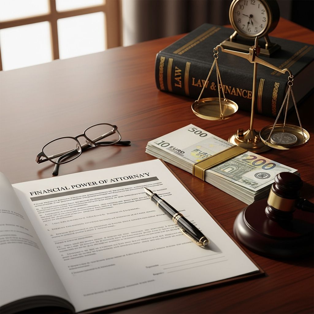 Discover who benefits from a financial power of attorney, its powers, and how to set one up securely for future protection.