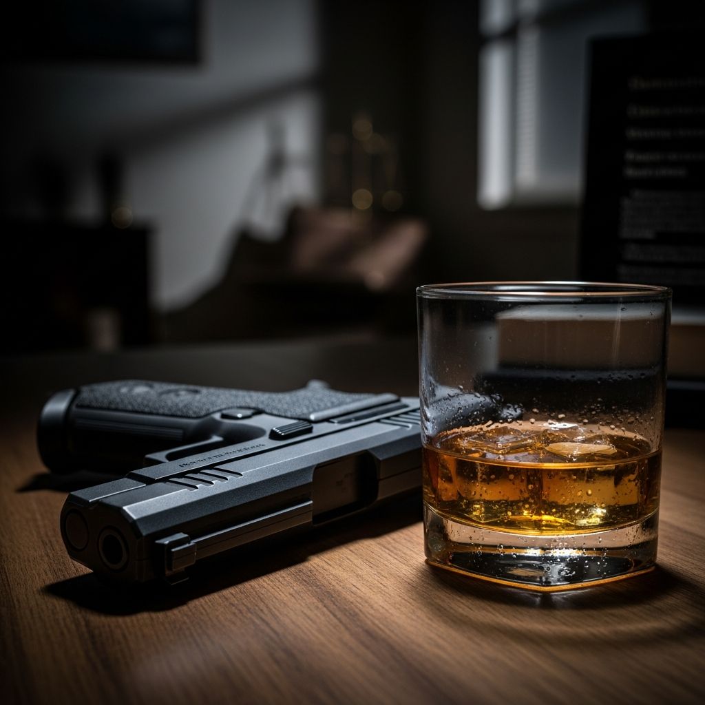 Firearms and Intoxication: Legal Risks Explained Understand the serious legal consequences of carrying or using firearms while under the influence of alcohol or drugs across U.S. states.