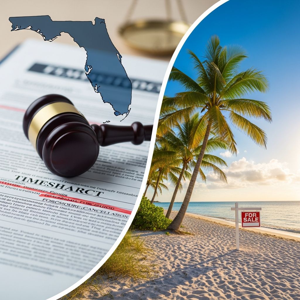 Navigate Florida's timeshare foreclosure procedures and understand your consumer protection rights.
