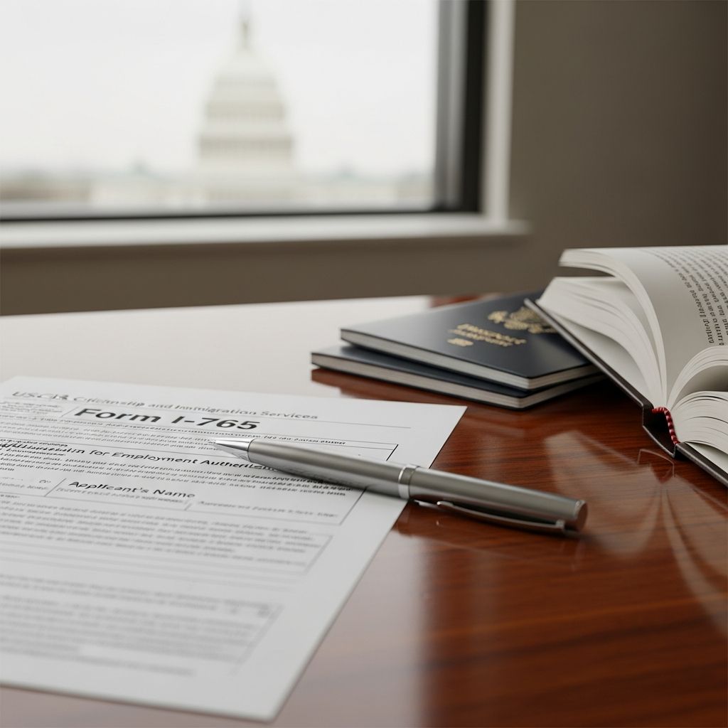 Unlock legal work opportunities in the U.S. with Form I-765: eligibility, filing process, and essential tips for success.