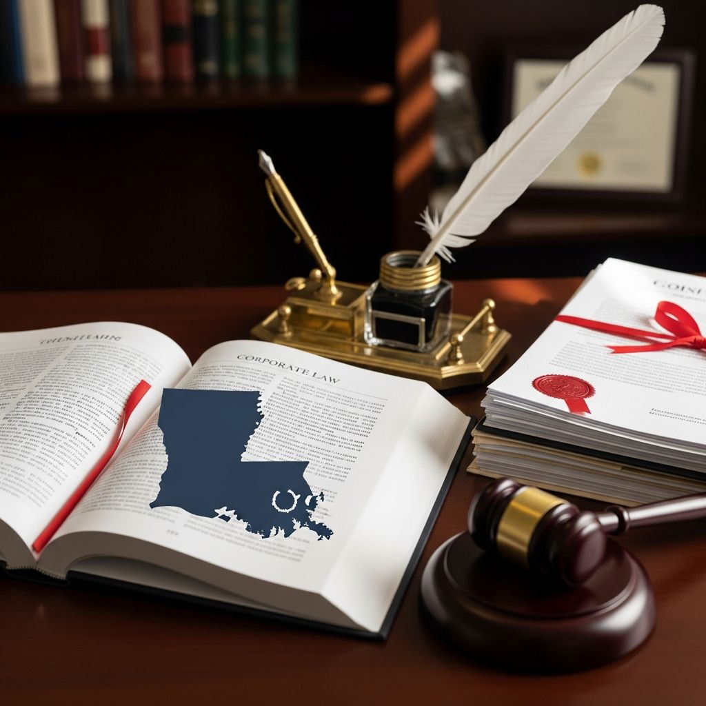 Complete guide to establishing a corporation in Louisiana: from naming to compliance and ongoing obligations.