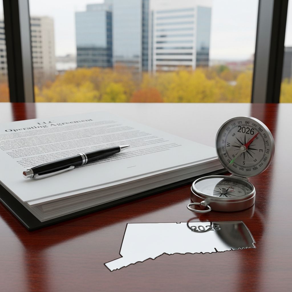 Master the process of launching your Connecticut LLC with our detailed 2026 guide, covering every step from naming to compliance.