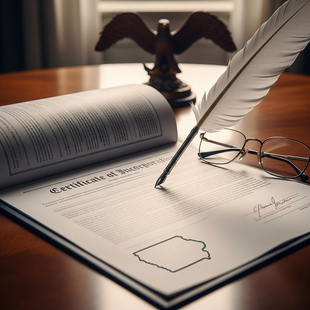 Complete guide to establishing a corporation in Iowa: from naming to compliance and beyond for entrepreneurs.