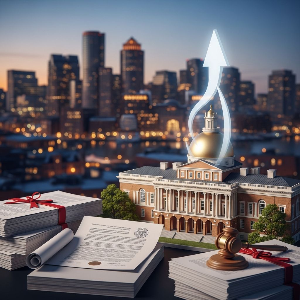 Complete step-by-step guide to legally establishing your Massachusetts corporation, from name selection to ongoing compliance requirements.