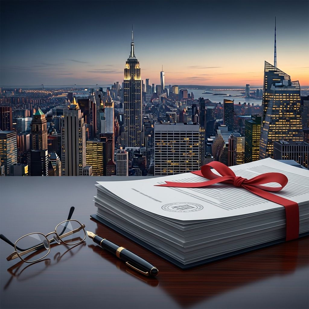 Complete guide to legally establishing your New York corporation with step-by-step instructions and compliance requirements.