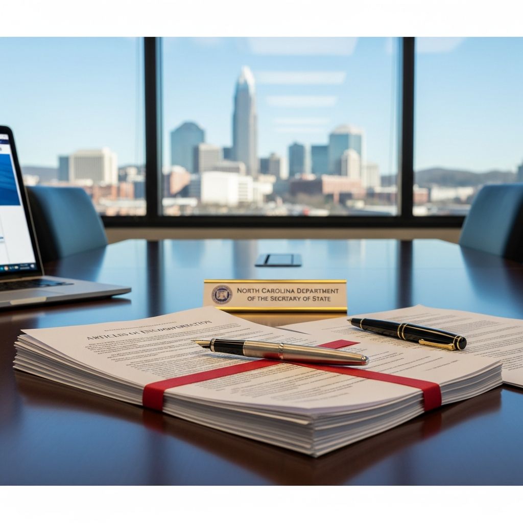 Complete guide to establishing a corporation in NC: from name selection to ongoing compliance and tax strategies.
