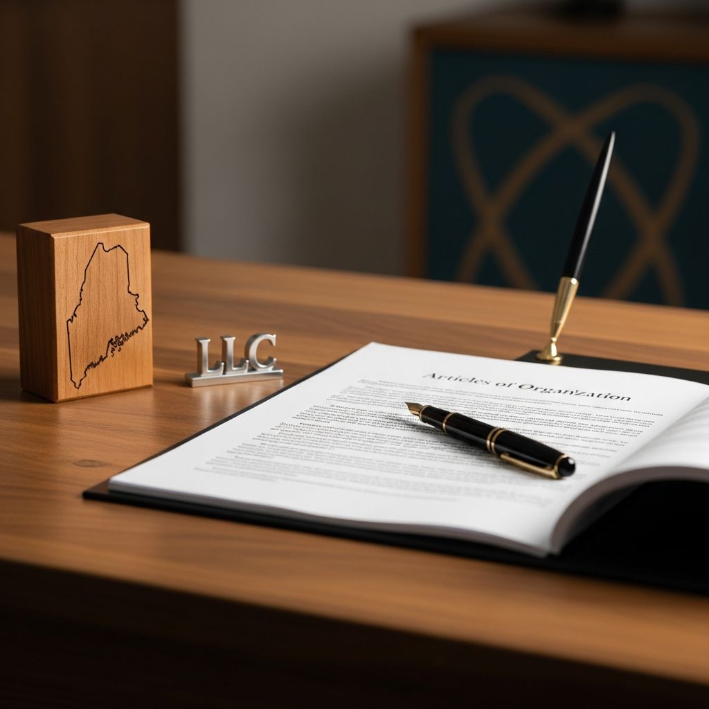 Master the process of establishing your Maine LLC with our detailed step-by-step instructions, costs, and compliance essentials for 2026.