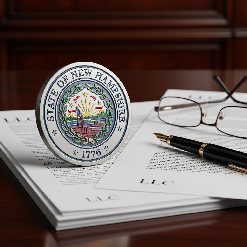 Master the process of establishing a limited liability company in New Hampshire with our detailed, step-by-step instructions and essential requirements.