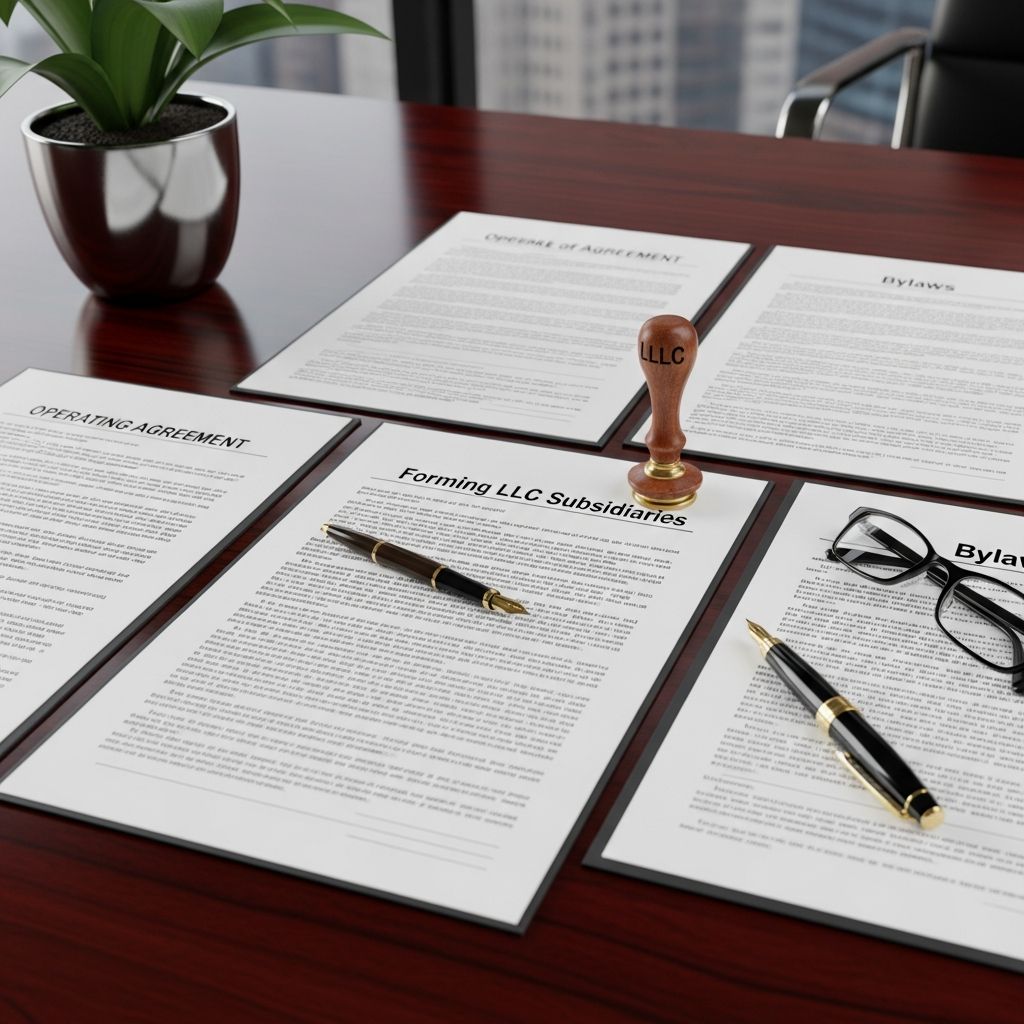 Master the process of establishing LLC subsidiaries to protect assets, expand operations, and optimize your business structure effectively.