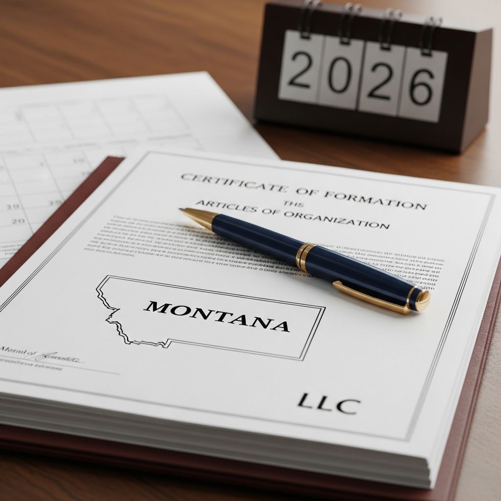 Master the process of launching a Montana LLC in 2026 with low fees, quick approvals, and essential compliance steps for lasting success.