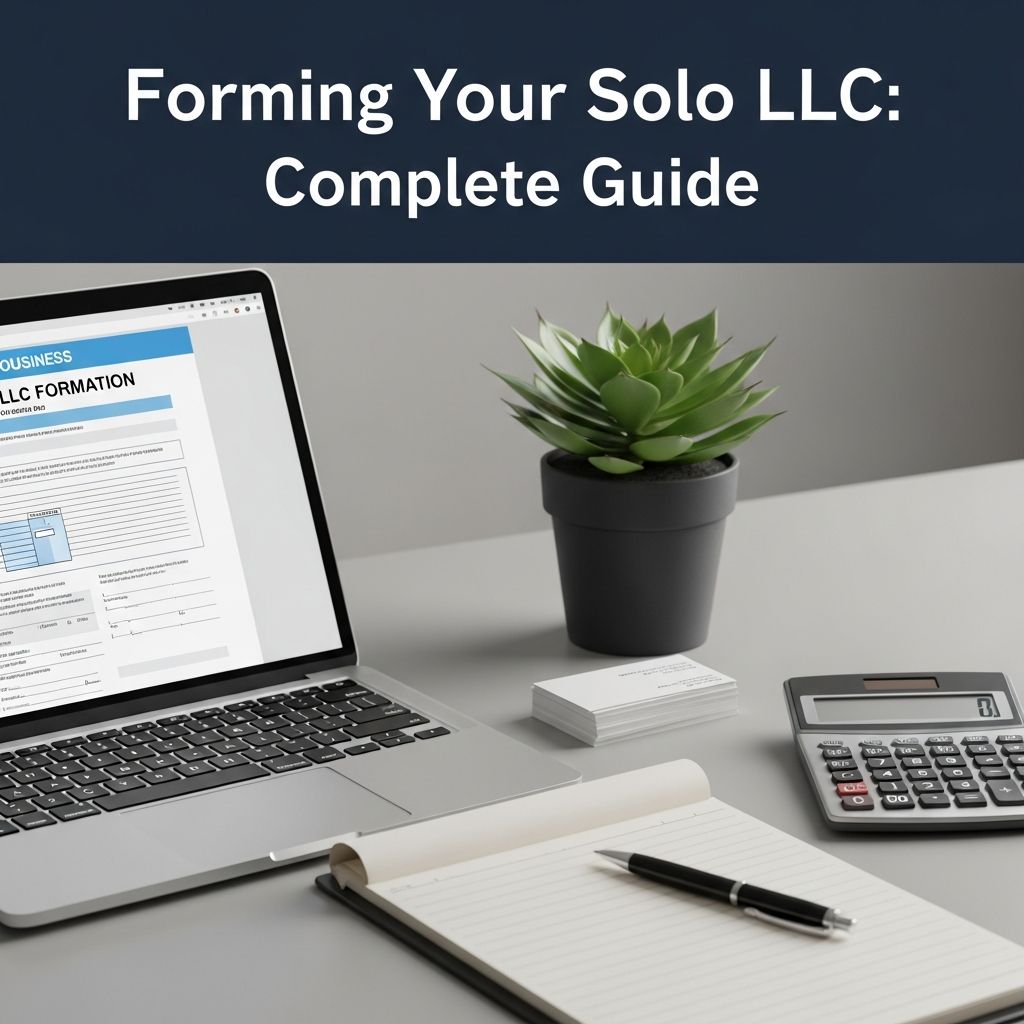 Master the process of launching a single-member LLC with our detailed step-by-step instructions for protection and compliance.