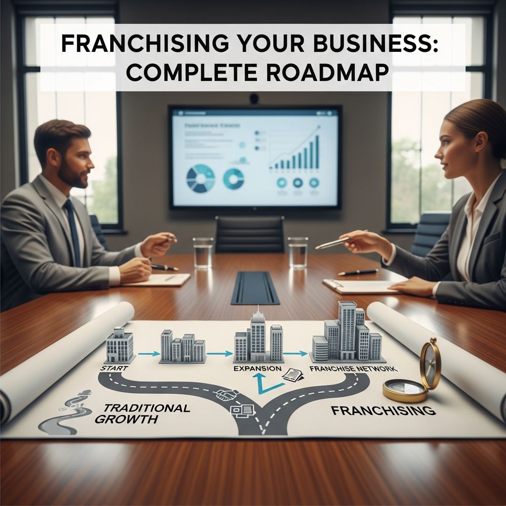 Master the essential steps to transform your small business into a thriving franchise network with proven strategies and legal insights.