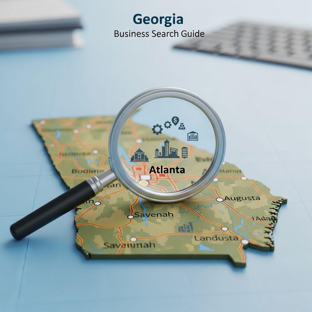 Master Georgia business entity searches: Verify names, check availability, and ensure compliance effortlessly.