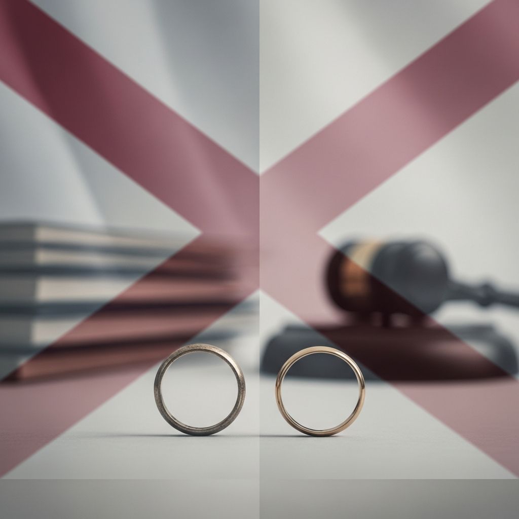 Comprehensive steps, requirements, and legal considerations for filing and finalizing divorce in Alabama.