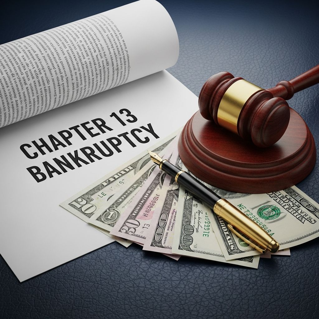 Comprehensive steps to file Chapter 13 bankruptcy, restructure debts, and achieve financial recovery through a court-approved repayment plan.