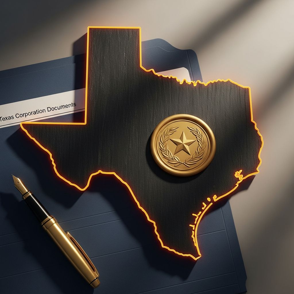 Complete step-by-step process to legally establish your for-profit corporation in Texas with all essential requirements and compliance tips.