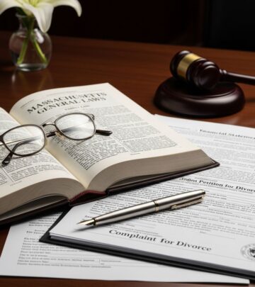 Complete step-by-step process for filing divorce in Massachusetts, covering residency, forms, no-fault vs. fault options, and child-related requirements.