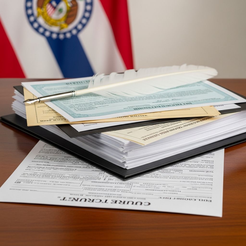 Complete process for adults and minors to legally change names in Missouri, including court steps, fees, and vital records updates.