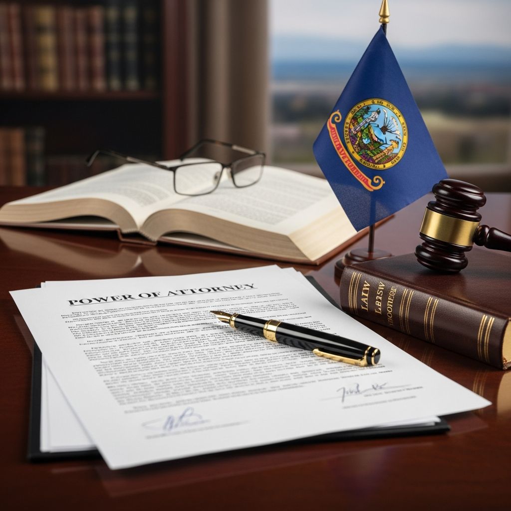 A comprehensive guide to establishing and managing powers of attorney in Idaho.